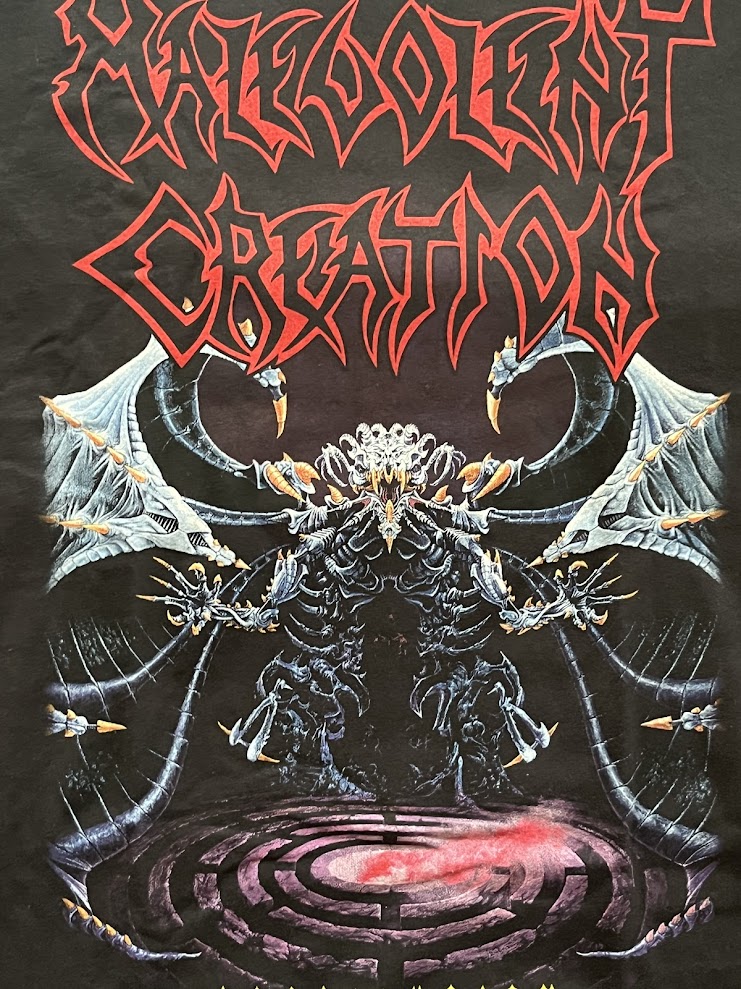 �ں߸ˤ����MALEVOLENT CREATION (�ޥ�������ȡ����ꥨ�������) Retribution �֥�ȥ�ӥ塼������ ĹµT����� XL�������ڥ��쥯�����������ƥ��