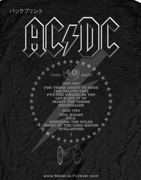 AC/DC (ǥ) For Those About To Rock (We Salute You) ְξԾ 40ǯ Υ ԥ