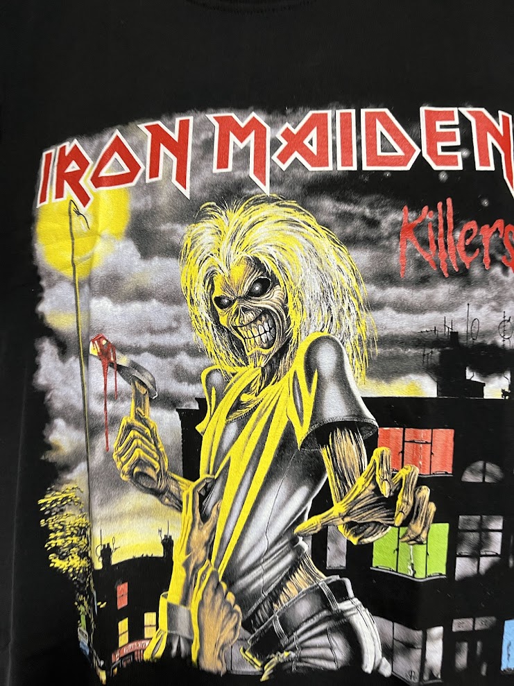 �ں߸ˤ����IRON MAIDEN (�������󡦥ᥤ�ǥ�) KILLERS �֥��顼���� �ȥ�å��ꥹ�� �ԥ���� M������