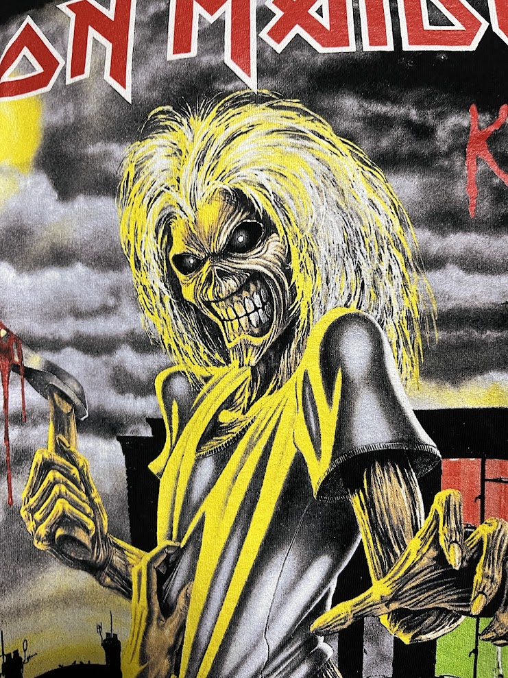 �ں߸ˤ����IRON MAIDEN (�������󡦥ᥤ�ǥ�) KILLERS �֥��顼���� �ȥ�å��ꥹ�� �ԥ���� M������