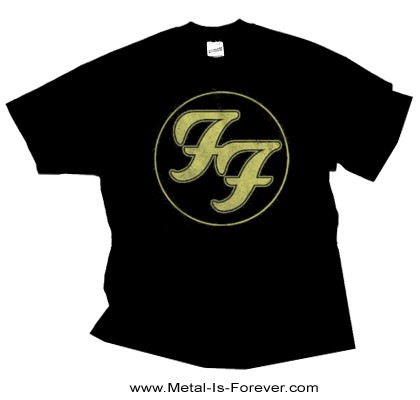 FOO FIGHTERS (�ա����ե���������) Distressed FF Logo �֥ǥ����ȥ쥹��FF�������� T�����