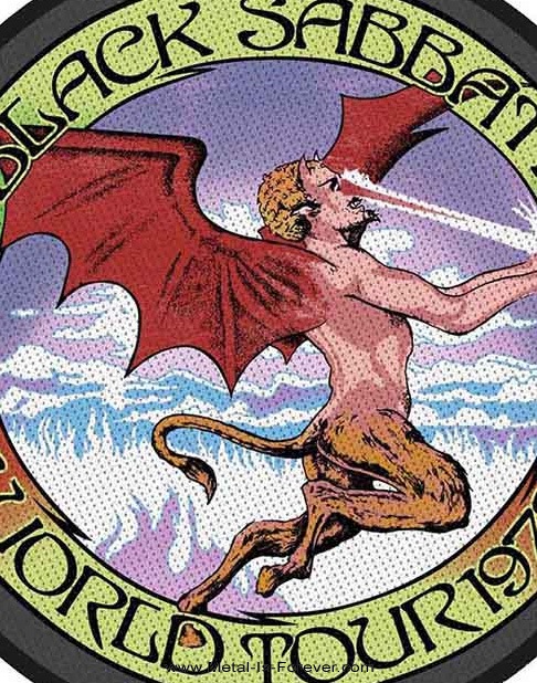 BLACK SABBATH (�֥�å������Х�) World Tour 1978 ��1978ǯ�����ɡ��ĥ����� ��åڥ� Ver.2