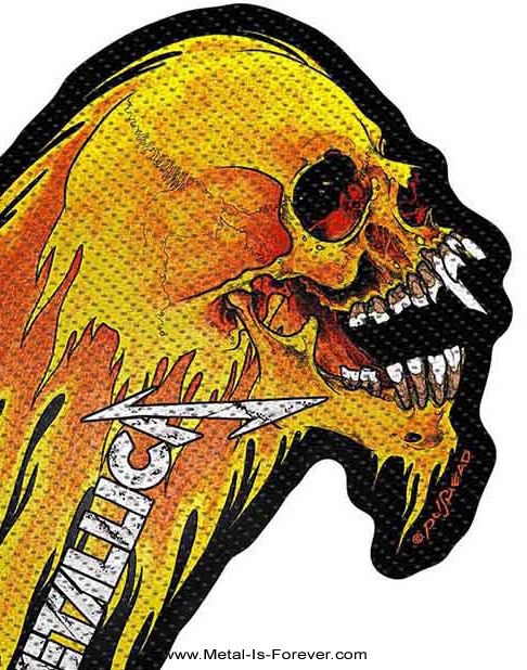 METALLICA (᥿ꥫ) Flaming Skull֥ե쥤ߥ󥰡ץåȡȡåڥ