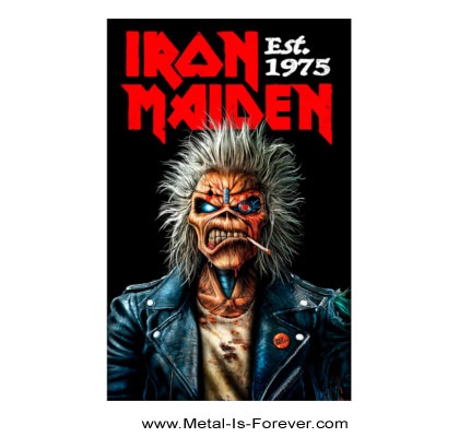 IRON MAIDEN (�������󡦥ᥤ�ǥ�) Est. 1975 Eddie Scream Portrait ��1975ǯ�����ǥ��������꡼�ࡦ�ݡ��ȥ쥤�ȡ� �����ݥ�����