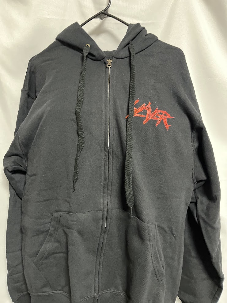 �ں߸ˤ����SLAYER (���쥤�䡼) ETCHED SKULL �֥��å��ɡ�������� ���åס��ѡ����� M������