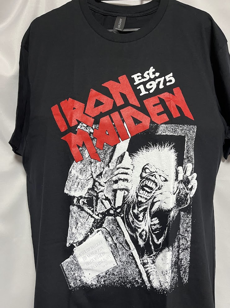 IRON MAIDEN ツアーTシャツ未使用 Lサイズ　アイアン・メイデン 在庫あり】IRON MAIDEN (アイアン・メイデン) Est. 1975 No Prayer