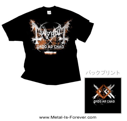 MAYHEM (ᥤإ) Ordo Ad Chao ֥ɡɡ㥪  T