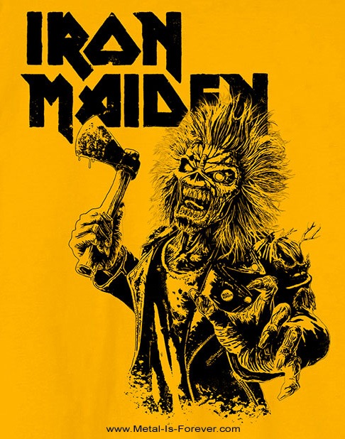IRON MAIDEN (�������󡦥ᥤ�ǥ�) Est. 1975 Eddie Axe Graphic ��1975ǯ�����ǥ������å����� �ԥ���ġʲ�����