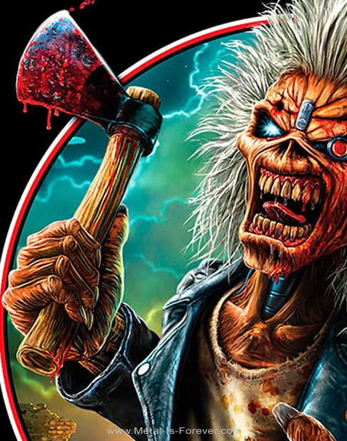 IRON MAIDEN (�������󡦥ᥤ�ǥ�) Run For Your Lives �֥�󡦥ե������楢����֥��� �Хå��ѥå�