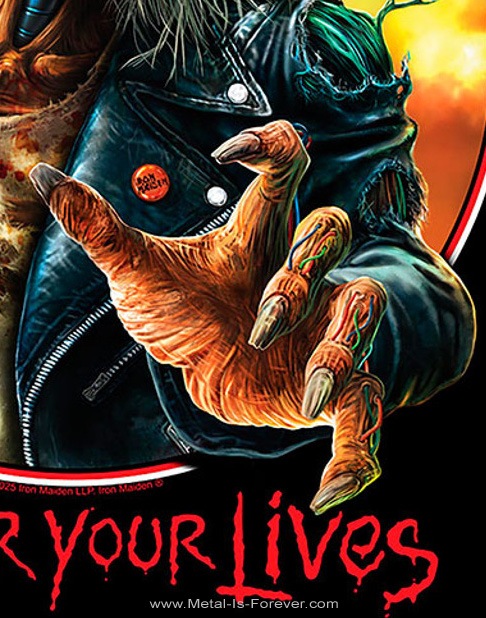 IRON MAIDEN (�������󡦥ᥤ�ǥ�) Run For Your Lives �֥�󡦥ե������楢����֥��� �Хå��ѥå�