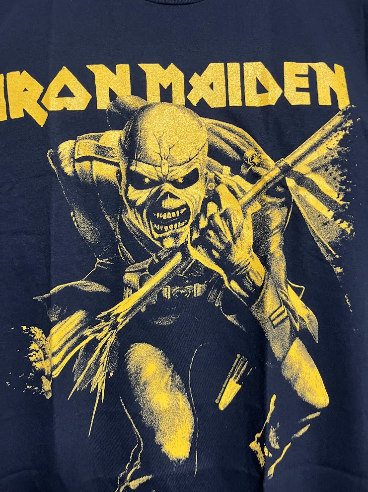 �ں߸ˤ����IRON MAIDEN (�������󡦥ᥤ�ǥ�) 50 Trooper Crop yellow ��50��ǯ�������ʤ��襤�������åס����������ףԥ���� L������