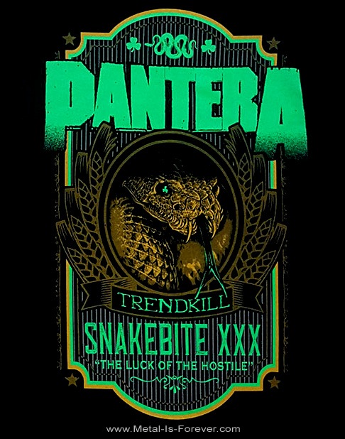PANTERA (�ѥ�ƥ�) SNAKEBITE XXX LABEL �֥��͡����Х��ȡ�XXX���졼�٥�� �饰���ʬµ�ԥ����