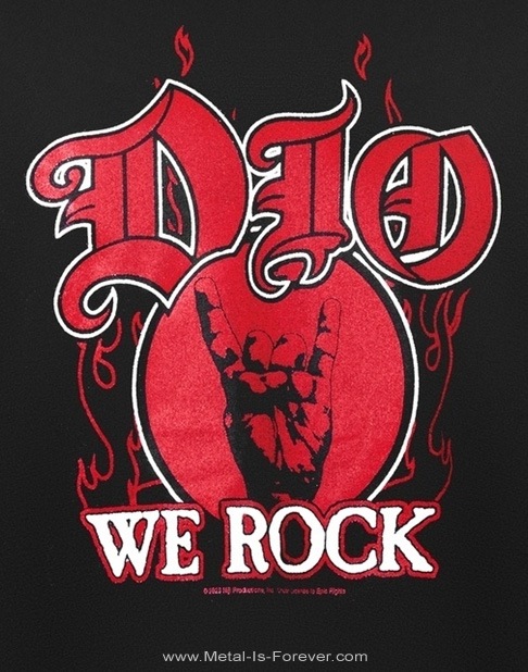 DIO (�ǥ���) We Rock�֥��������å��� T�����