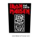 IRON MAIDEN (�������󡦥ᥤ�ǥ�) Est. 1975 Stamp Logo ��1975ǯ��������ס������� �Хå��ѥå�