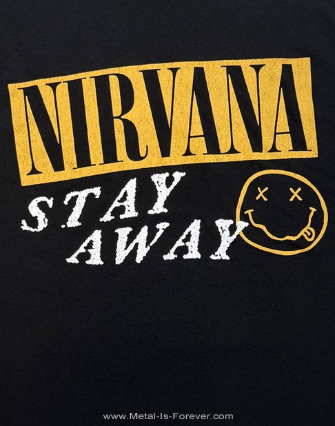 NIRVANA (�˥��������) Stay Away �֥��ƥ������������� �����ܥ� T�����