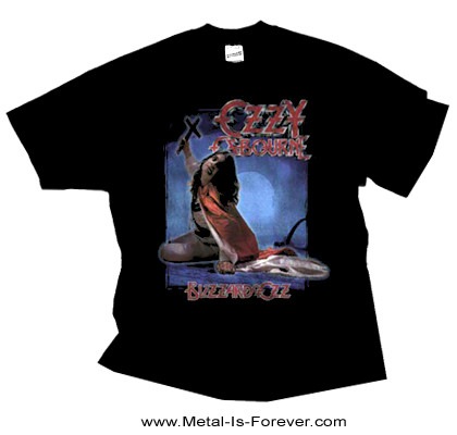 OZZY OSBOURNE (�������������ܡ���) Blizzard of Ozz �֥֥ꥶ���ɡ����֡����������ɤ�줿��ͺ����� �ȥ�å��ꥹ�� T�����