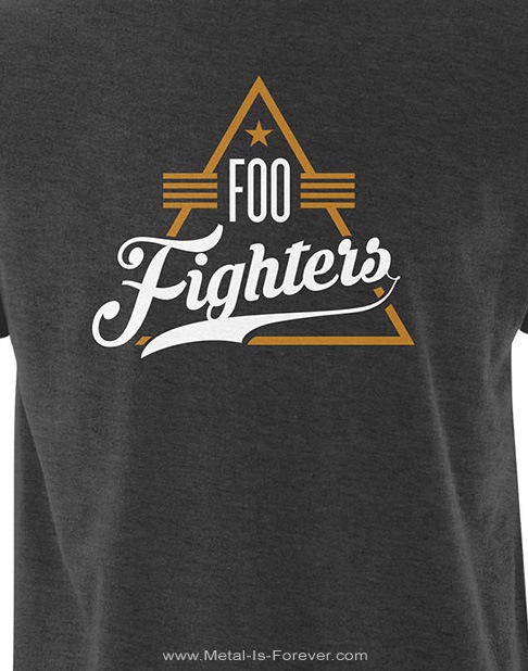 FOO FIGHTERS (�ա����ե���������) Triangle �֥ȥ饤���󥰥�� T����ġʥإ��������졼��