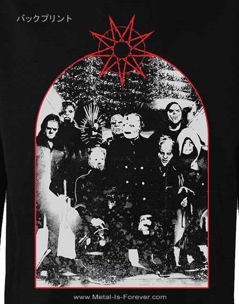 SLIPKNOT (����åץΥå�) Arched Group Photo �֥����������롼�׎��ե��ȡ� �ѡ�����