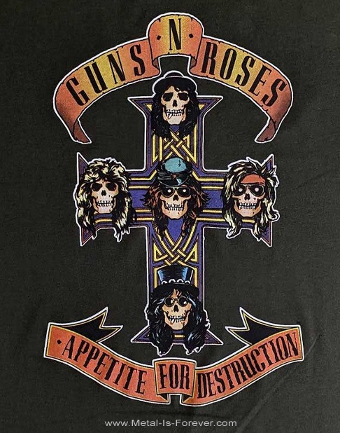 GUNS N' ROSES (���󥺡�����ɡ���������) Appetite For Destruction �֥��ڥ����ȡ��ե������ǥ����ȥ饯������  ��ǥ����� �����åץȥå� �ԥ����(���꡼���