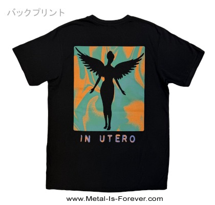 NIRVANA (�˥��������) In Utero Angel Swirl �֥��󡦥桼�ƥ������󥸥��롦������ �����ܥ� T�����