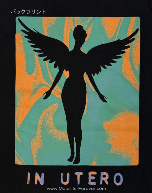 NIRVANA (�˥��������) In Utero Angel Swirl �֥��󡦥桼�ƥ������󥸥��롦������ �����ܥ� T�����