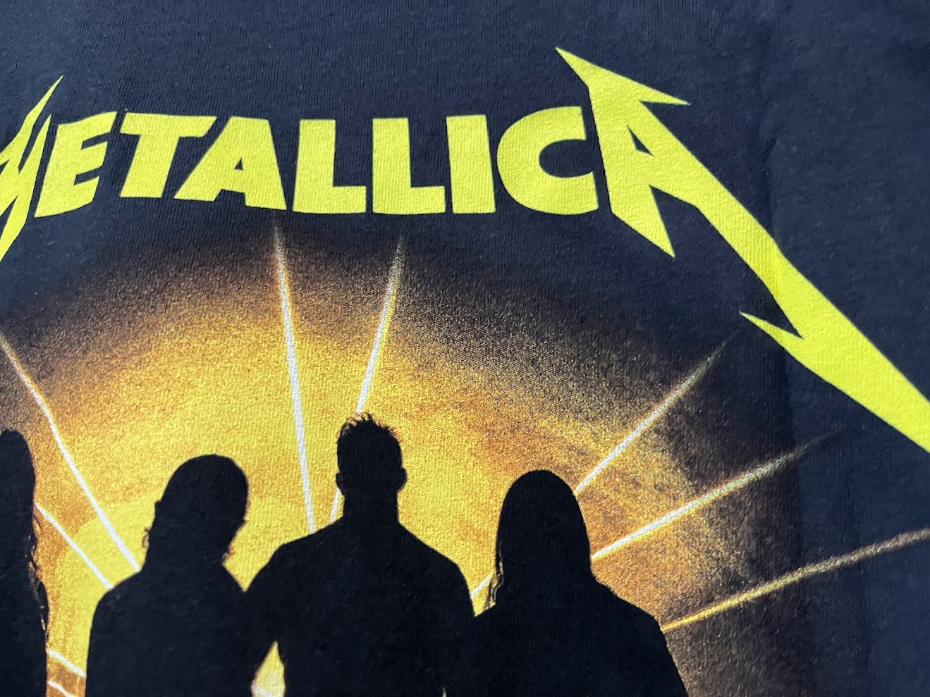 �ں߸�ͭ���METALLICA (�᥿�ꥫ) Strobes �֥��ȥ��ܡ� T����� 3XL������