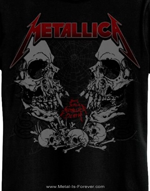 METALLICA (�᥿�ꥫ) Birth School Metallica Death �֥С������������롦�᥿�ꥫ���ǥ��� ����ץ�ե����� T�����
