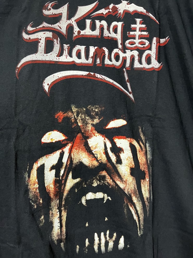 �ں߸ˤ����KING DIAMOND (���󥰡�����������) PUPPET MASTER FACE �֥ѥڥåȡ��ޥ��������ե������� T����� XXXL�������ڥ��쥯�����������ƥ��