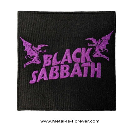 BLACK SABBATH (֥åХ) Wavy Logo & Daemons ֥ӡɎǡ åڥ