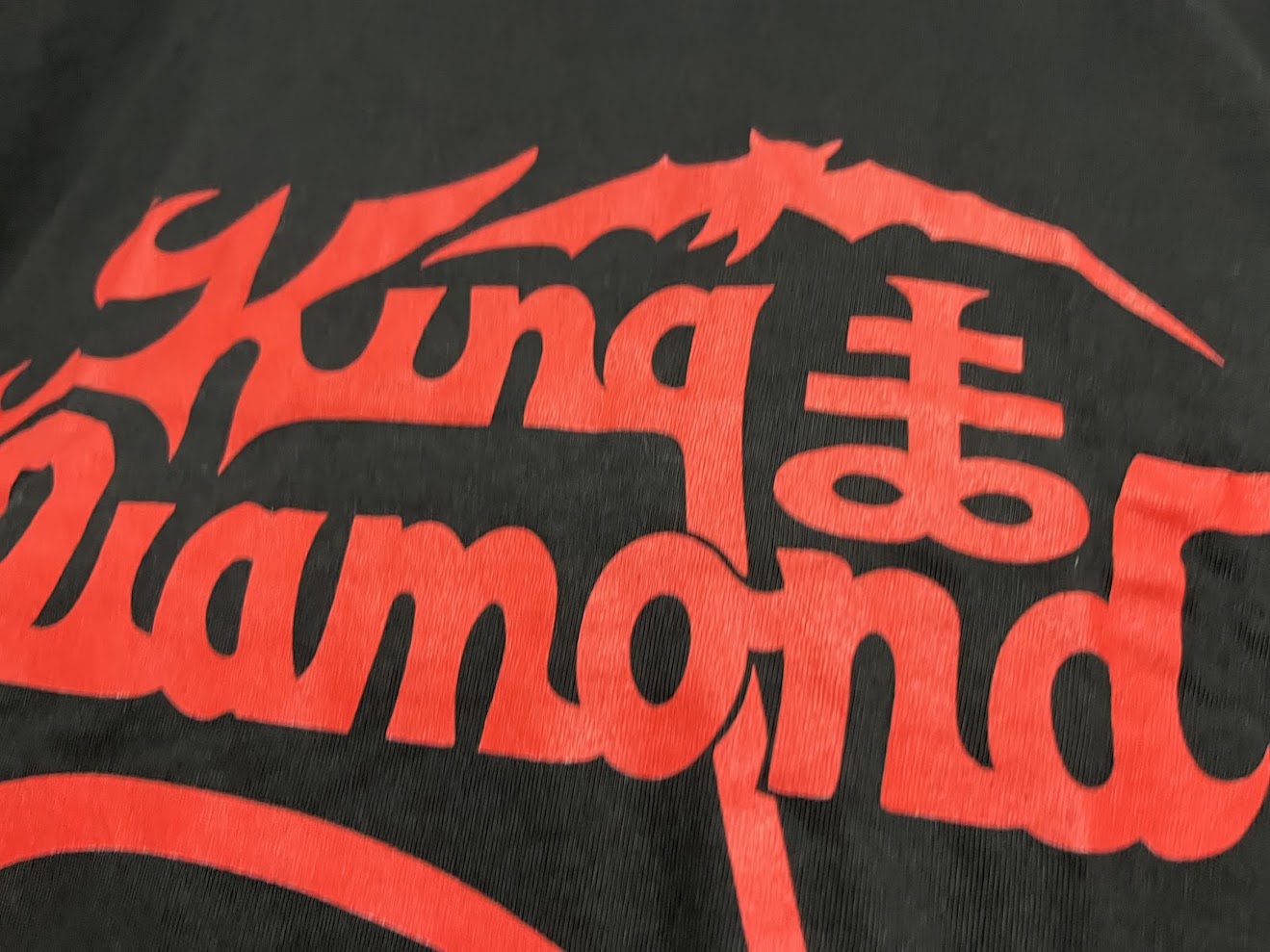 �ں߸ˤ����KING DIAMOND (���󥰡�����������) Logo �֥����� T����� L�������ڥ��쥯�����������ƥ��