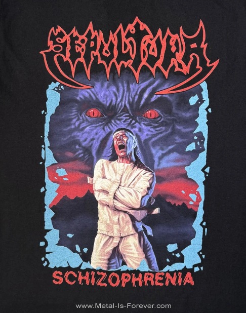 SEPULTURA (���ѥ�ȥ���) Schizophrenia�֥����å��ե꡼�˥��� T�����