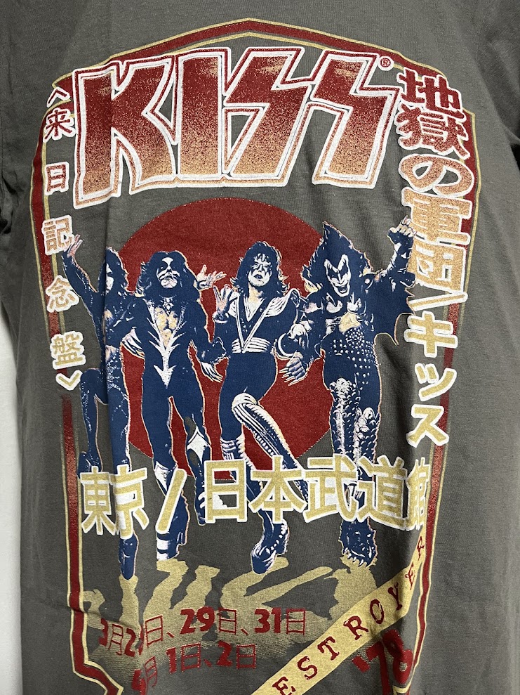 �ں߸ˤ����KISS (���å�) DESTROYER TOUR '78 ���Ϲ��η��ġ�1978ǯ�ĥ����� T����ġʥ��㥳���롦���졼�� S������