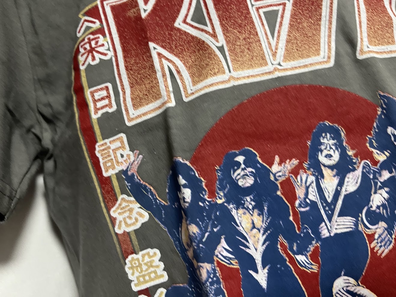 �ں߸ˤ����KISS (���å�) DESTROYER TOUR '78 ���Ϲ��η��ġ�1978ǯ�ĥ����� T����ġʥ��㥳���롦���졼�� S������