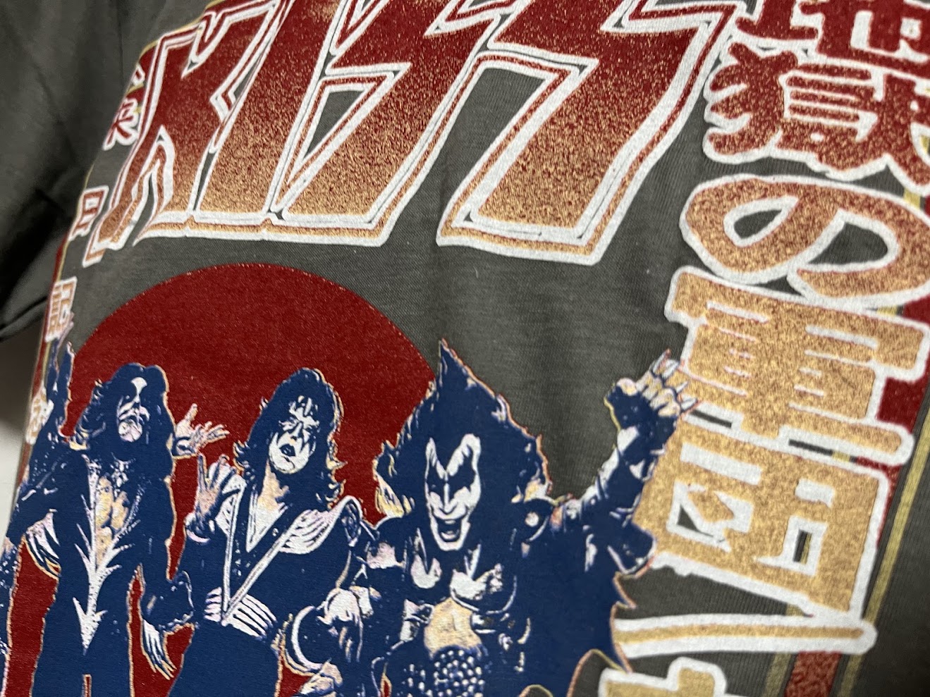 �ں߸ˤ����KISS (���å�) DESTROYER TOUR '78 ���Ϲ��η��ġ�1978ǯ�ĥ����� T����ġʥ��㥳���롦���졼�� S������