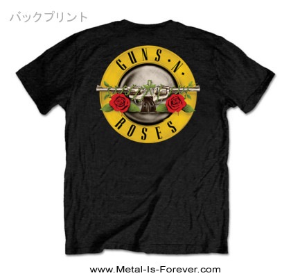 GUNS N' ROSES -���󥺡�����ɡ���������- CLASSIC LOGO �֥��饷�å��������� �ԥ���ġʥХå��ץ��ȡ�