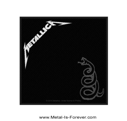 METALLICA (メタリカ) BLACK ALBUM 「ブラック・アルバム」 ワッペン