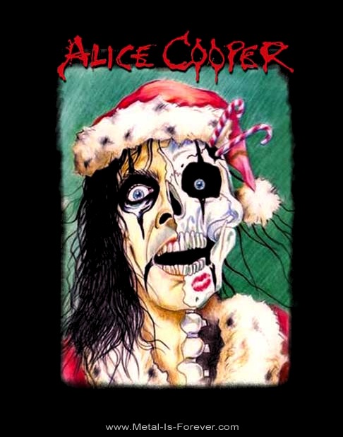 ALICE COOPER (���ꥹ�������ѡ�) XMAS CARD �֥��ꥹ�ޥ��������ɡ� �ԥ����