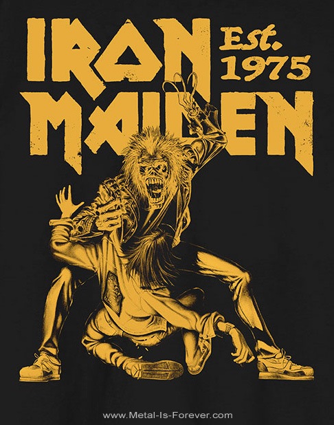 IRON MAIDEN (󡦥ᥤǥ) Est. 1975 Claw Yellow Graphic 1975ǯ ԥ