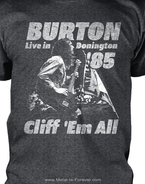 Cliff Burton (����ա��С��ȥ�) Flag Retro �֥ե�å�����ȥ��� T����ġʥ��㥳���뎥���졼��