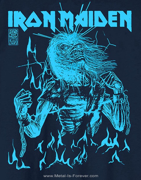 IRON MAIDEN (󡦥ᥤǥ) Life After Death blue Flames ֻ衦֥롼ե쥤ॹ ԥġʥͥӡ֥롼