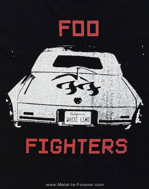 FOO FIGHTERS (�ա����ե���������) White Limo�֥ۥ磻�ȡ����� T�����