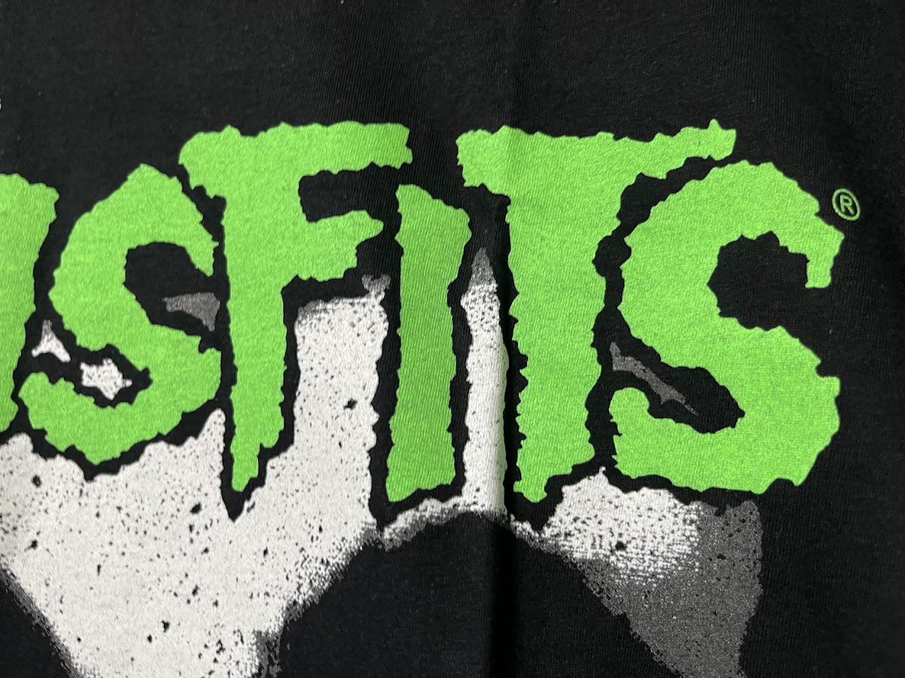 �ں߸ˤ����MISFITS (�ߥ��ե��å�) GLOW JUREK SKULL �֥������������å���������� T����� XXL������