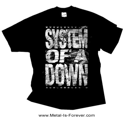 SYSTEM OF A DOWN (�����ƥࡦ���֡�����������) DISTRESSED LOGO �֥ǥ����ȥ쥹�������� �ԥ����