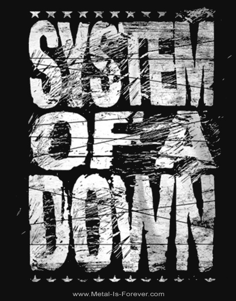 SYSTEM OF A DOWN (�����ƥࡦ���֡�����������) DISTRESSED LOGO �֥ǥ����ȥ쥹�������� �ԥ����