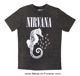 NIRVANA (�˥��������) Seahorse & Logo �֥����ۡ����������ץ��ȡ��󡦥����å��� T����ġʥ��㥳���롦���졼��
