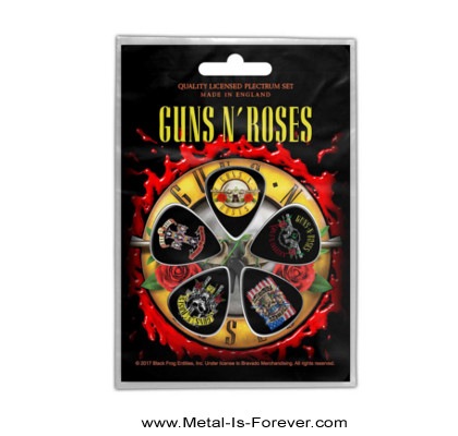 GUNS N' ROSES (���󥺡�����ɡ���������) Bullet Logo �֥Х�åȡ������� �ԥå������å�