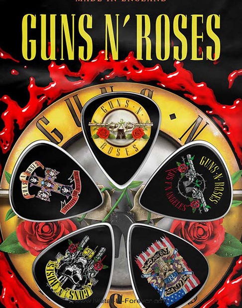 GUNS N' ROSES (���󥺡�����ɡ���������) Bullet Logo �֥Х�åȡ������� �ԥå������å�