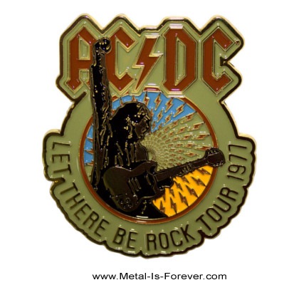 AC/DC (�����������ǥ�������) Let There Be Rock �֥��å����� 1977ǯ�ĥ��� �ԥ�Хå�