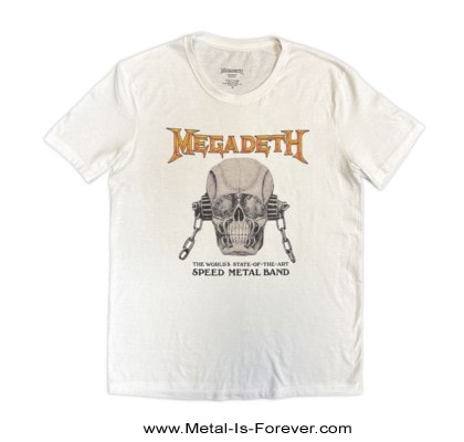 MEGADETH (�ᥬ�ǥ�) Speed Metal �֥��ԡ��ɡ��᥿��� T����ġ����