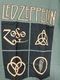 �ں߸ˤ����LED ZEPPELIN (��åɡ��ĥ��åڥ��) SYMBOLS IN BLACK SQUARE  �֥���ܥ롦���󡦥֥�å��������������� T����ġʥ��꡼�֡� S������